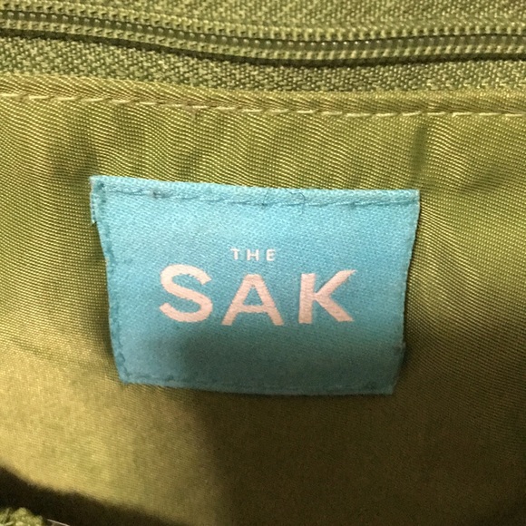 The Sak hand crocheted green purse - Picture 5 of 6